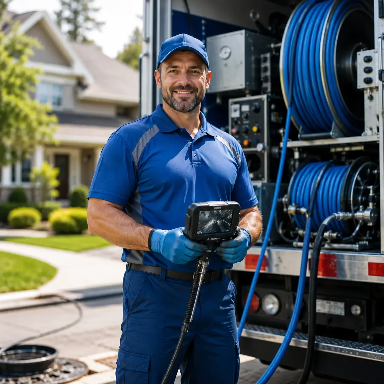 Local outdoor drain cleaning specialists in Bowie, AZ